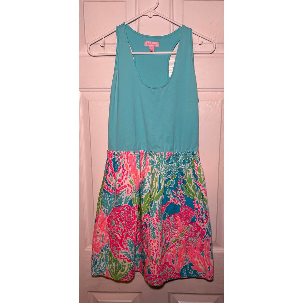 Lilly‎ Pulitzer Danita dress in Shorely blue size medium